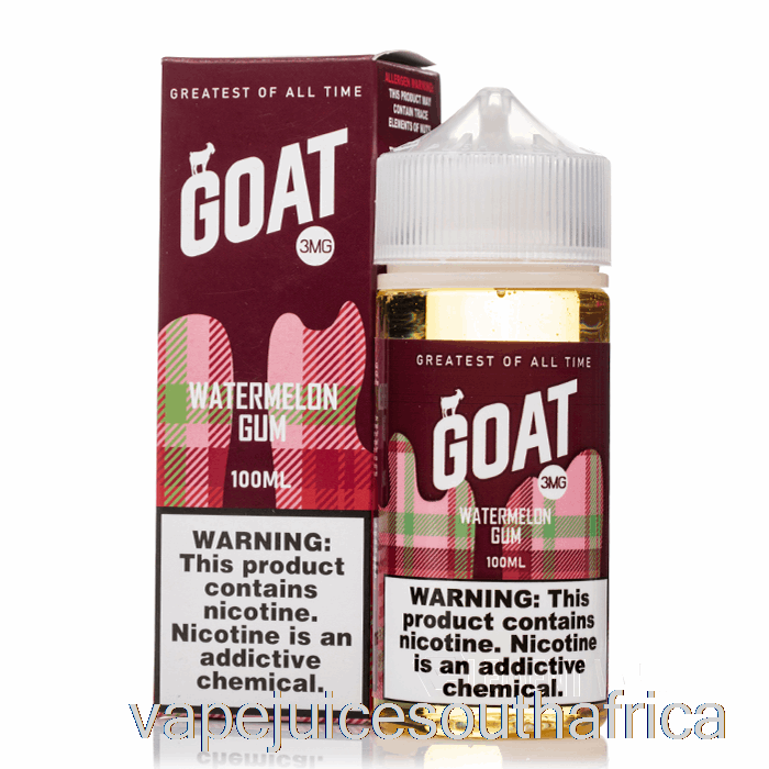 Vape Pods Watermelon Gum - Goat E-Liquid - 100Ml 0Mg